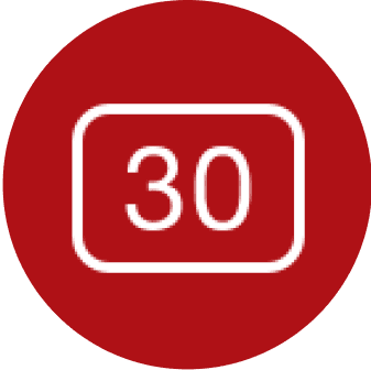 30 YEARS
 OF EXPERIENCE
